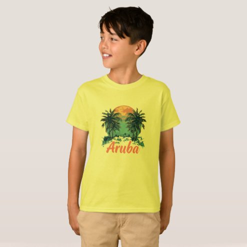 Boys Aruba shirts