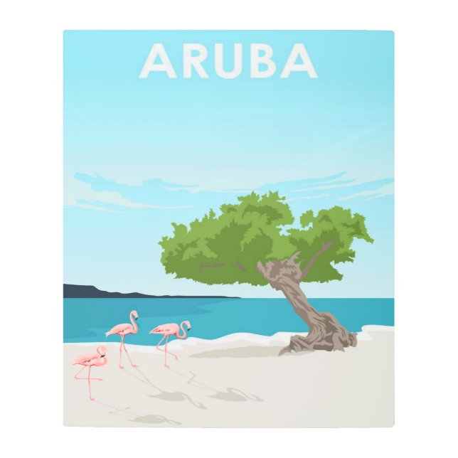 Aruba Island Travel Poster (Front)