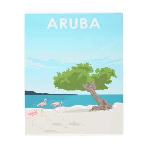 Aruba Island Travel Poster