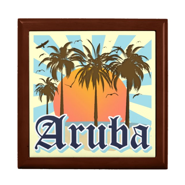 Aruba Islands Beaches Gift Box (Front)