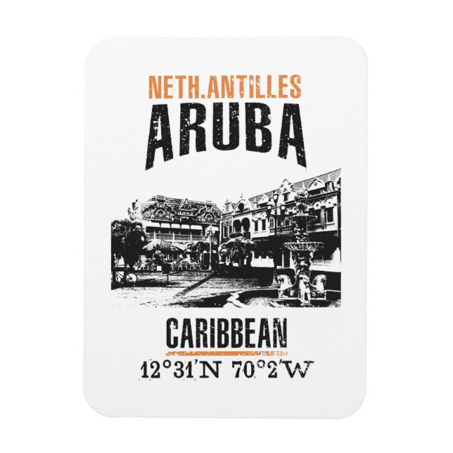 Aruba Magnet (Vertical)