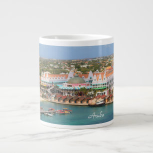 Aruba, Marina, Photography, Giant Coffee Mug
