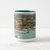 Aruba Marina Two-Tone Coffee Mug (Center)