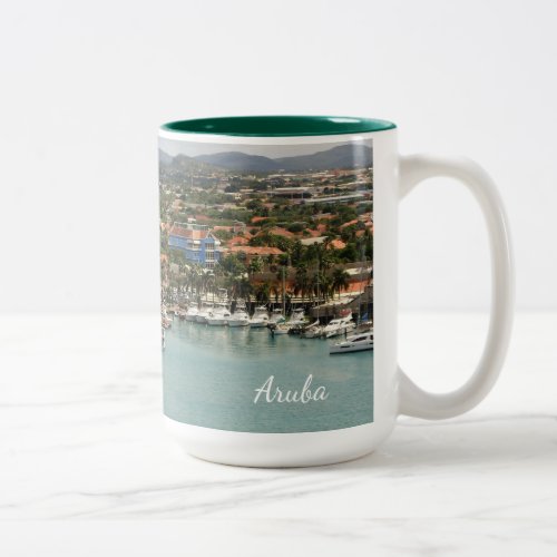 Aruba Marina Two_Tone Coffee Mug