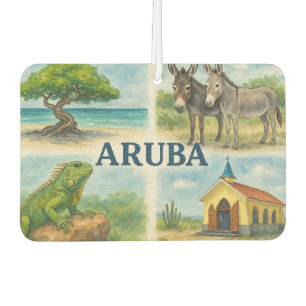 Aruba multiview watercolor air freshener