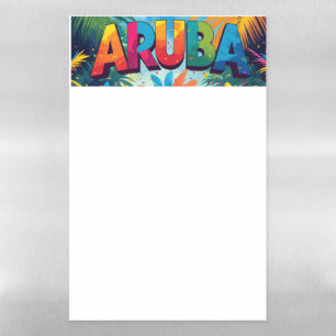 Aruba notes magnetic dry erase sheet