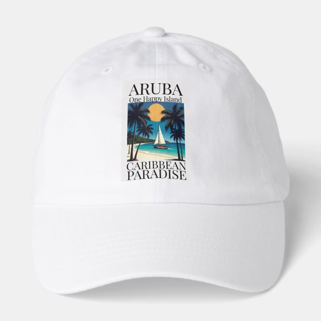 Aruba One Happy Island  Hat (Front)