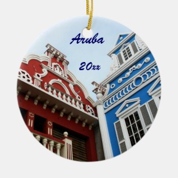 Aruba  Oranjestad Ornament by myworldtravels at Zazzle
