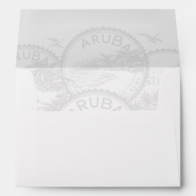 Aruba Passport Envelope (Back (Bottom))