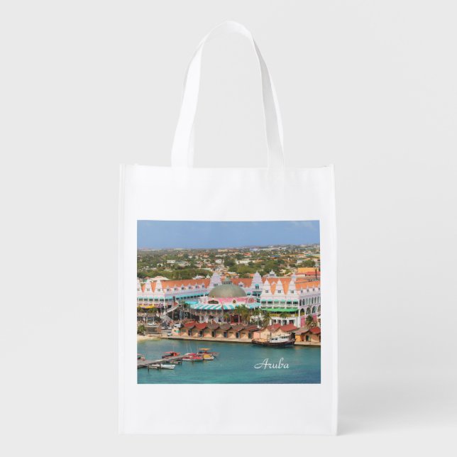 Aruba, Photography, Grocery Bag (Front)