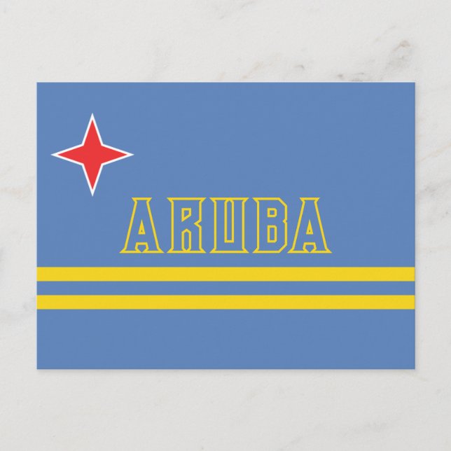 aruba postcard (Front)