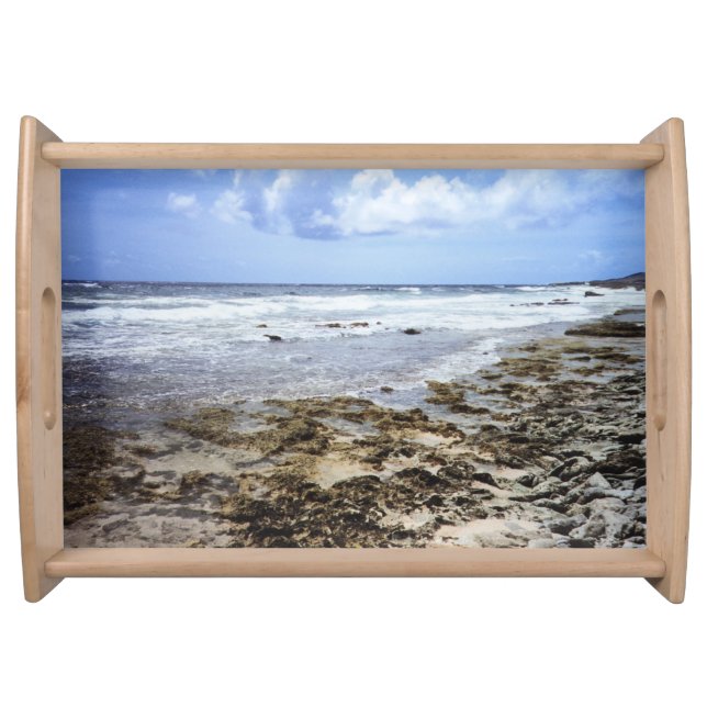 Aruba Rocky Ocean Serving Tray (Front)
