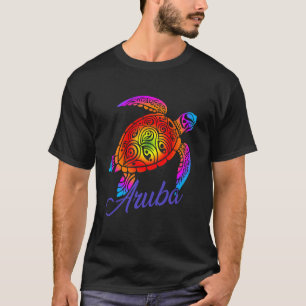 Aruba Sea Turtle Caribbean Islands Scuba Diving So T-Shirt