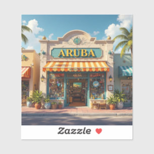 Aruba shop sticker