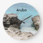 Aruba Shore Large Clock