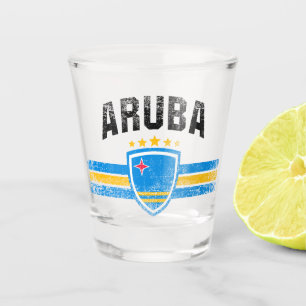 Aruba                                              shot glass