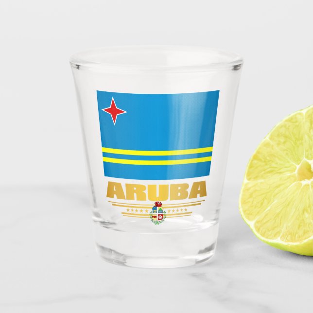 Aruba Shot Glass (Front)