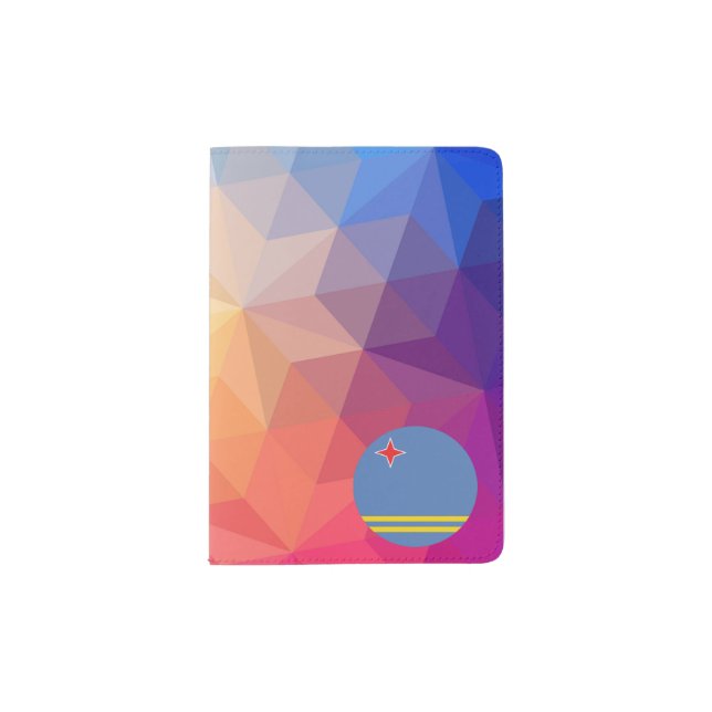 Aruba Souvenir Passport Holder (Front)