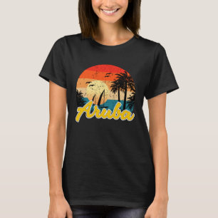 Aruba Souvenirs Caribbean Islands Vacation Vacay M T-Shirt