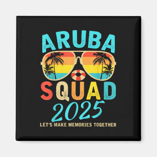 Aruba Squad 2025 Vacation Friends Family Matching Magnet