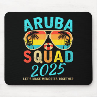 Aruba Squad 2025 Vacation Friends Family Matching Mouse Pad