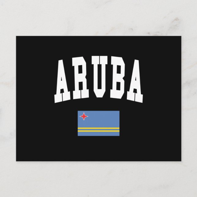 Aruba Style Postcard (Front)