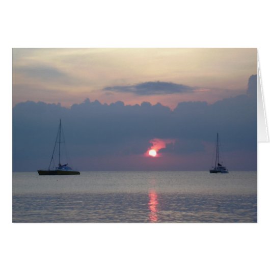 Aruba Sunset Cards (Front Horizontal)