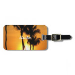 Aruba Sunset Luggage Tag