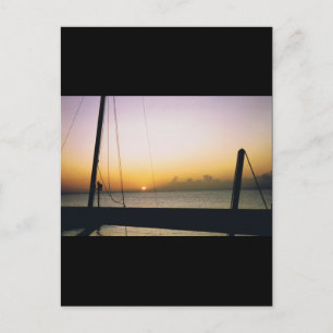 Aruba Sunset Postcard