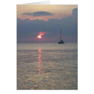 Aruba Sunset vertical Cards