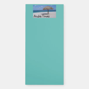Aruba Times Magnetic Notepad