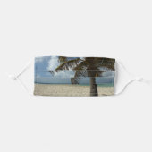Aruban Beach I Beautiful Nature Scene Adult Cloth Face Mask (Front, Folded)