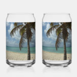 Aruban Beach I Beautiful Nature Scene Can Glass