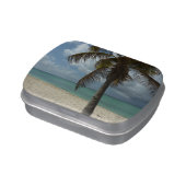 Aruban Beach I Beautiful Nature Scene Candy Tin (Side)