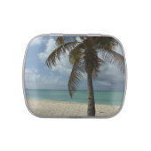 Aruban Beach I Beautiful Nature Scene Candy Tin (Top)