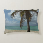 Aruban Beach I Beautiful Nature Scene Decorative Pillow