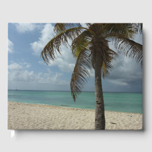 Aruban Beach I Beautiful Nature Scene Guest Book