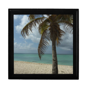 Aruban Beach I Beautiful Nature Scene Jewelry Box