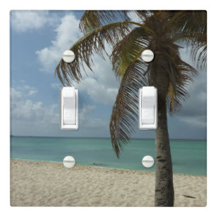 Aruban Beach I Beautiful Nature Scene Light Switch Cover