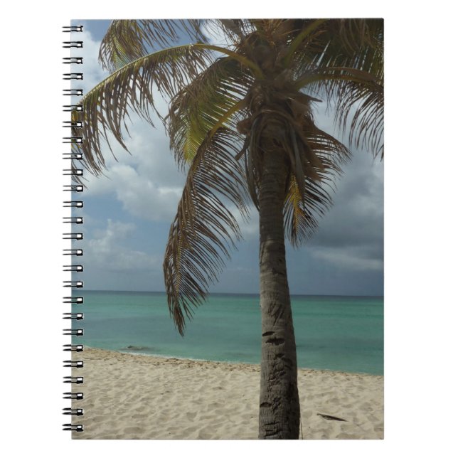 Aruban Beach I Beautiful Nature Scene Notebook (Front)