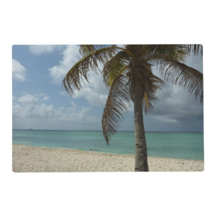 Aruban Beach I Beautiful Nature Scene Placemat