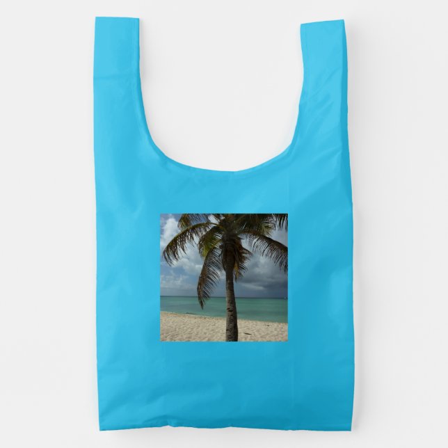 Aruban Beach I Beautiful Nature Scene Reusable Bag (Front)