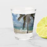 Aruban Beach I Beautiful Nature Scene Shot Glass