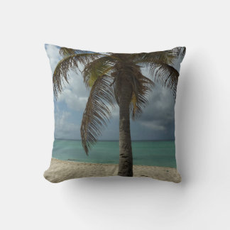 Aruban Beach I Beautiful Nature Scene Throw Pillow