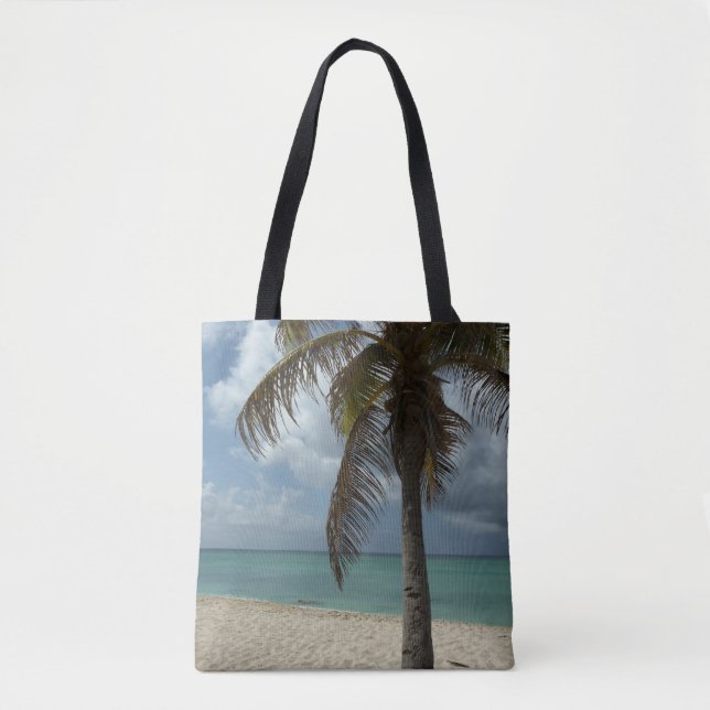 Aruban Beach I Beautiful Nature Scene Tote Bag (Front)