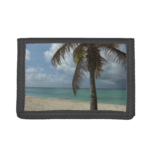 Aruban Beach I Beautiful Nature Scene Trifold Wallet (Front)