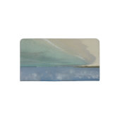 Aruban Beach II Beautiful Nature Scene Checkbook Cover (Back)