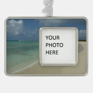 Aruban Beach II Beautiful Nature Scene Christmas Ornament