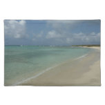 Aruban Beach II Beautiful Nature Scene Cloth Placemat