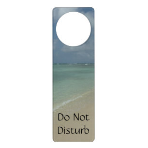 Aruban Beach II Beautiful Nature Scene Door Hanger
